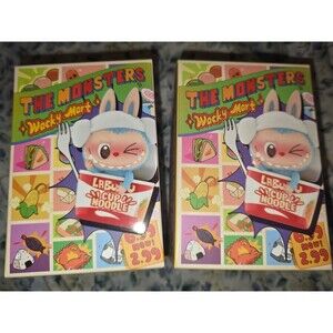NEW SEALED SET OF 2 POPMART THE MONSTERS LABUBU WACKY MART BLIND BOXES